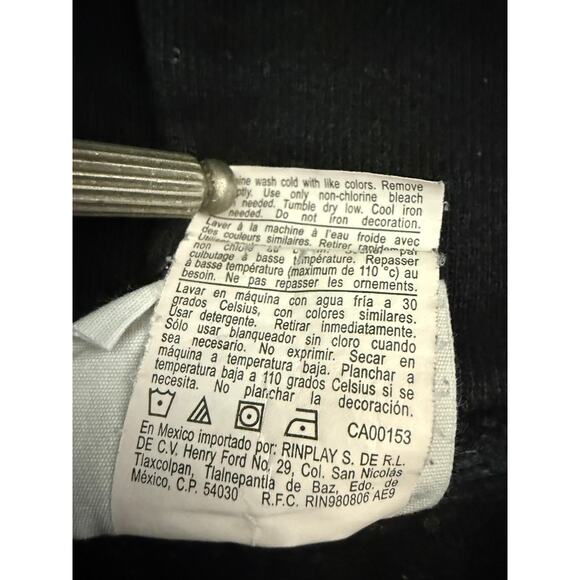 Vtg Champion Reverse Weave Black Hoodie SZ S Spell Out Faded Sweater Destroyed - Picture 11 of 11